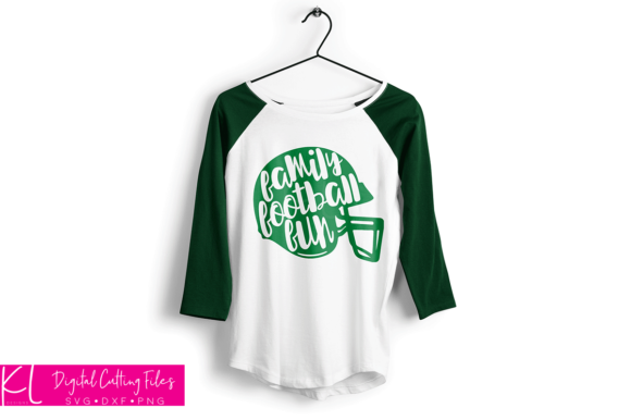 Family Football Fun Graphics for Crafts & Handmade Business