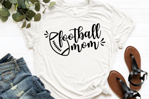 Football Mom Black SVG 3 – A Versatile Graphic for Crafters & Etsy Sellers