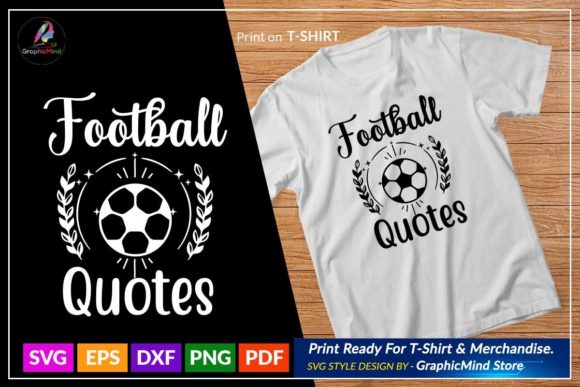 Football Quotes: Graphics for Crafts That Score Big in Handmade Design