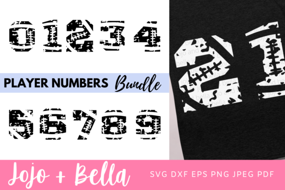 Grunge Football Player Numbers SVG: Crafting Bold Branding for Local Businesses
