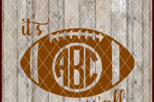 It's Football Y'All Monogram: A Crafts & Graphics Designer’s Take