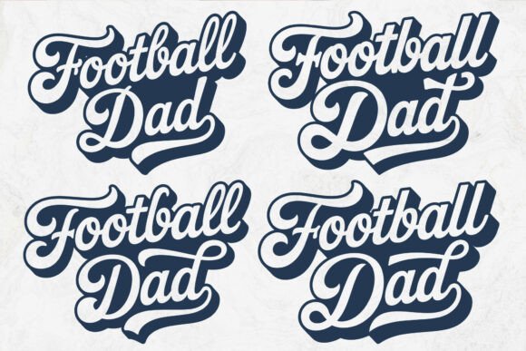 Retro Football Dad SVG: Graphics & Crafts Asset Review